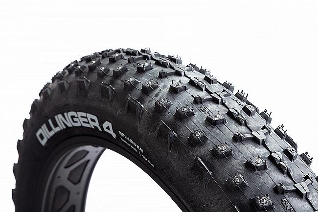 45Nrth Dillinger 4 Studded 60 TPI Fat Bike Tire 4 45Nrth Dillinger 4 Studded 60 TPI Fat Bike Tire - Image 2